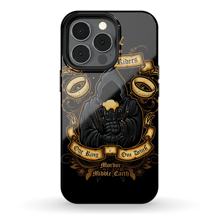 iPhone 13 pro StrongFit The Nine Tavern by Q-Artwork