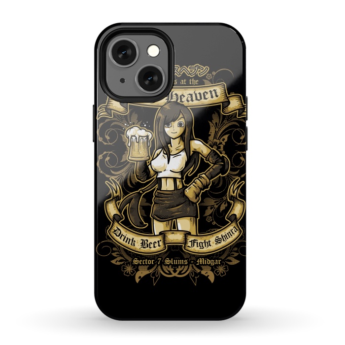 iPhone 13 mini StrongFit 7th Heaven by Q-Artwork
