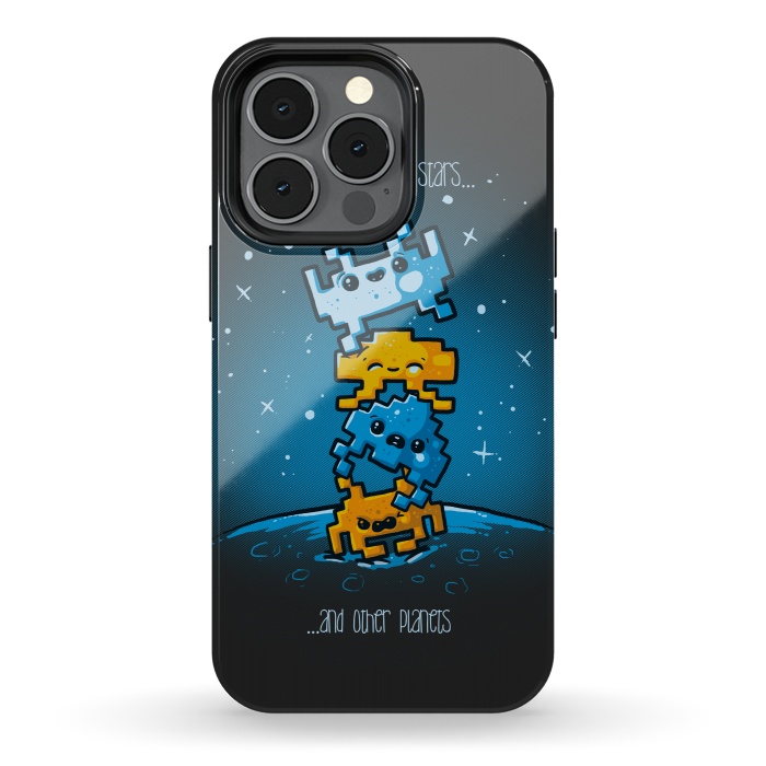iPhone 13 pro StrongFit Cute Invaders by Q-Artwork