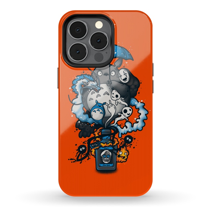 iPhone 13 pro StrongFit Bottled Spirits by Q-Artwork