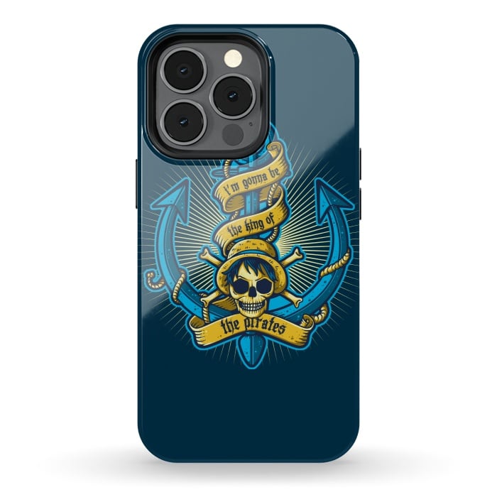 iPhone 13 pro StrongFit King Of Pirates by Q-Artwork