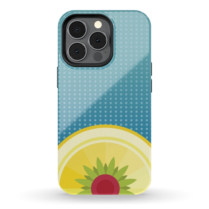 iPhone 13 pro StrongFit Blue Hawaii by Dellán