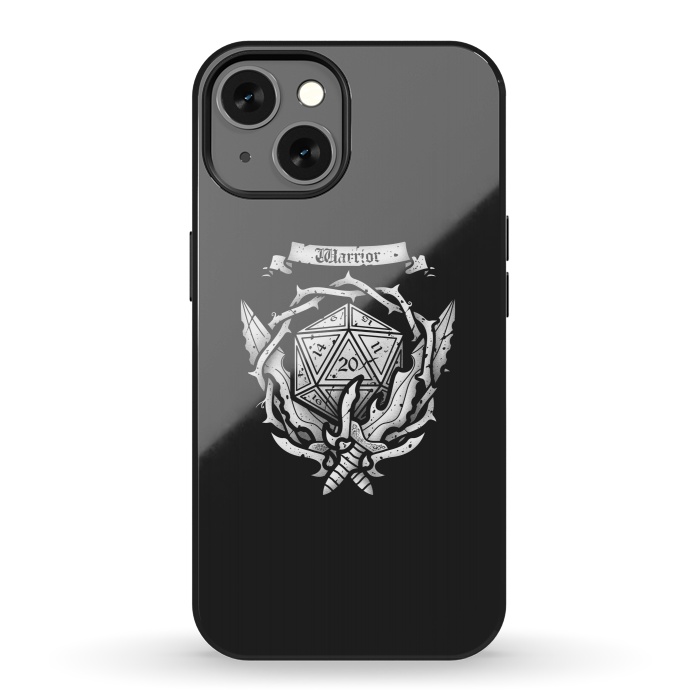 iPhone 13 StrongFit Warrior Crest by Q-Artwork