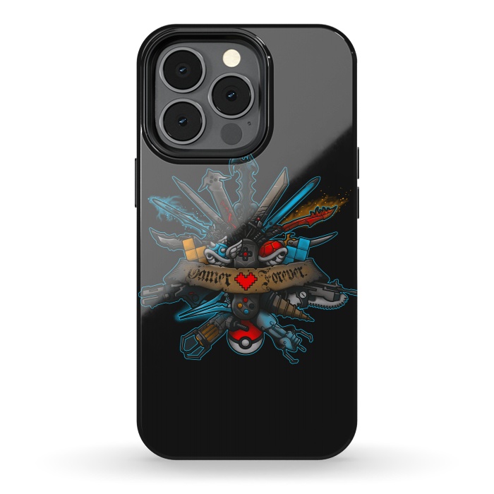 iPhone 13 pro StrongFit Gamer Forever by Q-Artwork