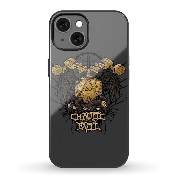 iPhone 13 StrongFit Chaotic Evil by Q-Artwork