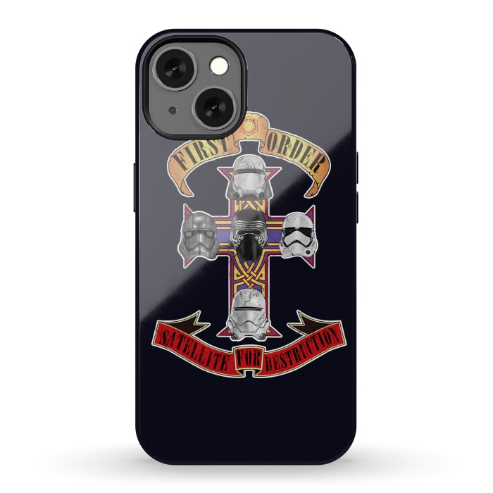 iPhone 13 StrongFit SATELLITE FOR DESTRUCTION by SKULLPY