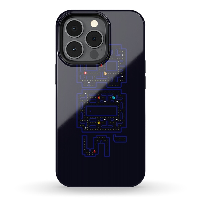 iPhone 13 pro StrongFit FEELING 80'S - PACMAN by SKULLPY