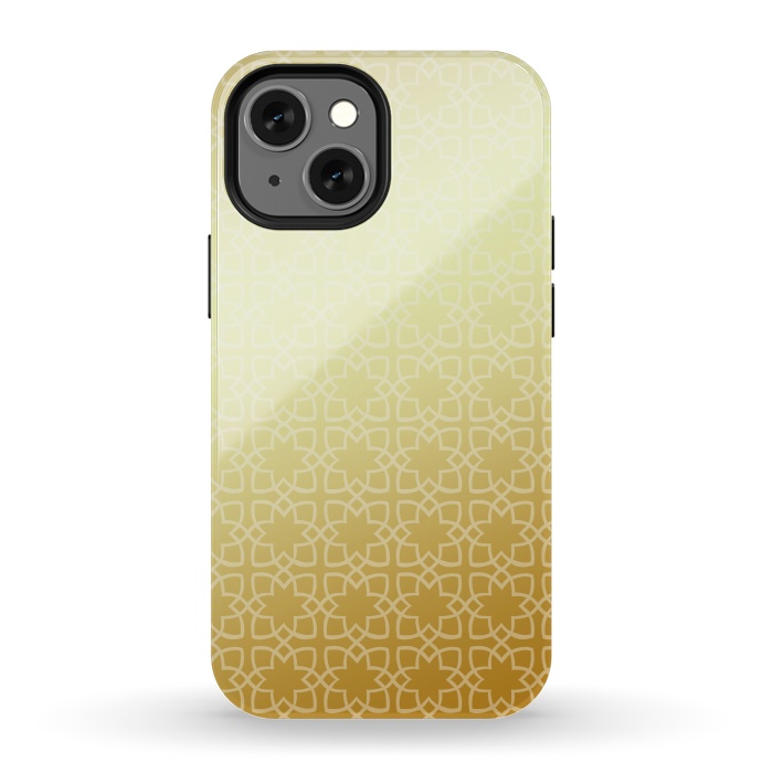 iPhone 13 mini StrongFit Gold by Karim Luengo