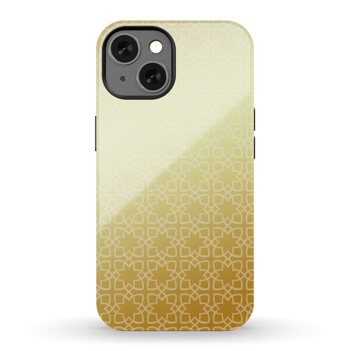 iPhone 13 StrongFit Gold by Karim Luengo