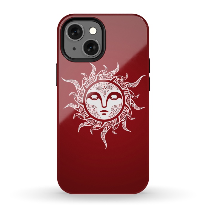 iPhone 13 mini StrongFit MIDWINTER SUN by RAIDHO