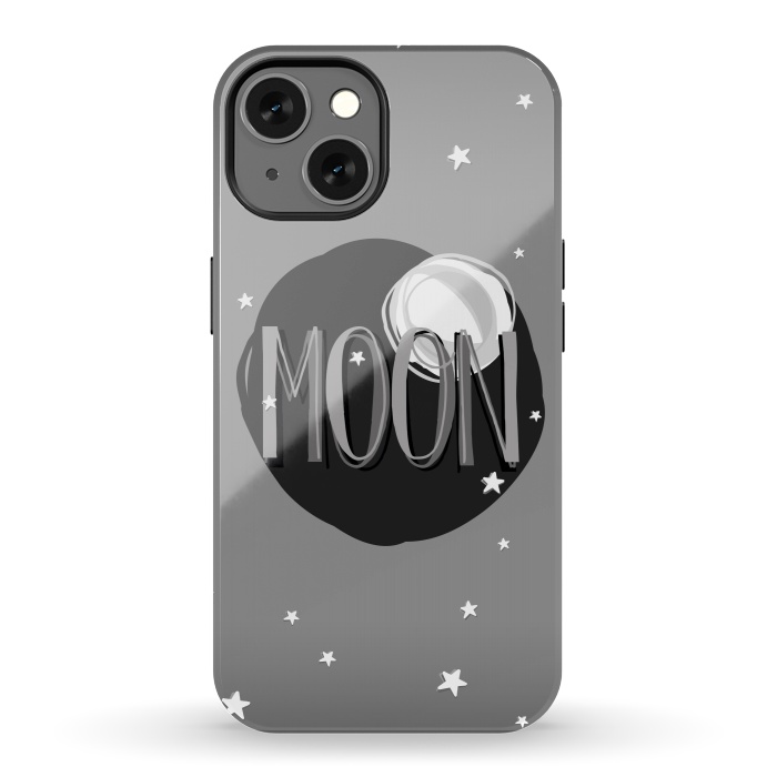 iPhone 13 StrongFit Bright Moon & Stars by Dellán