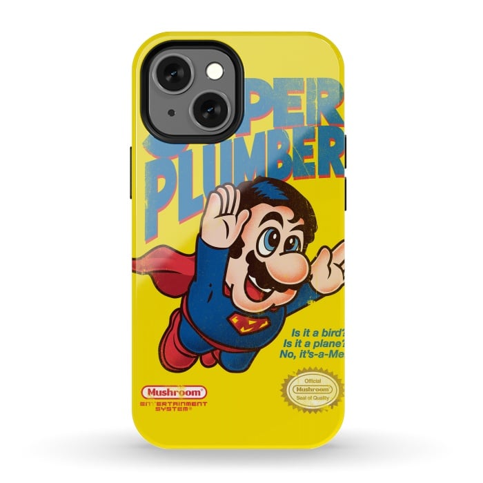 iPhone 13 mini StrongFit Super Plumber by Vó Maria