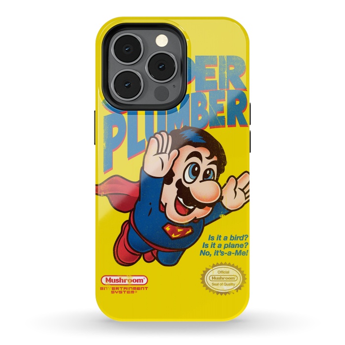 iPhone 13 pro StrongFit Super Plumber by Vó Maria