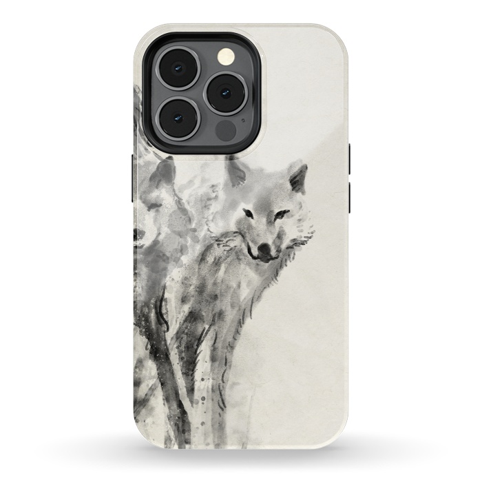 iPhone 13 pro StrongFit Wild Wolf by 38 Sunsets