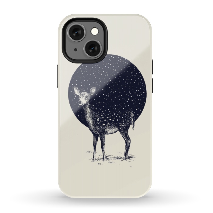 iPhone 13 mini StrongFit Snow Flake by Daniel Teixeira