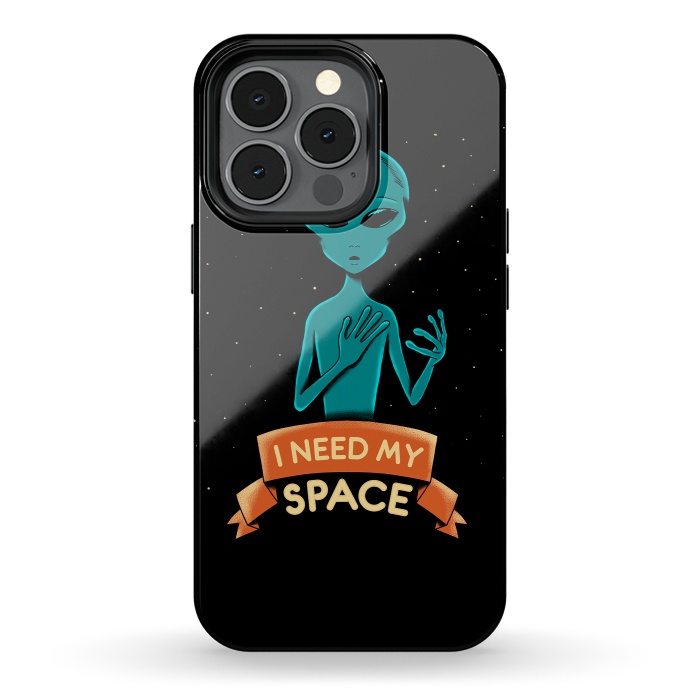 iPhone 13 pro StrongFit I need my space by Coffee Man