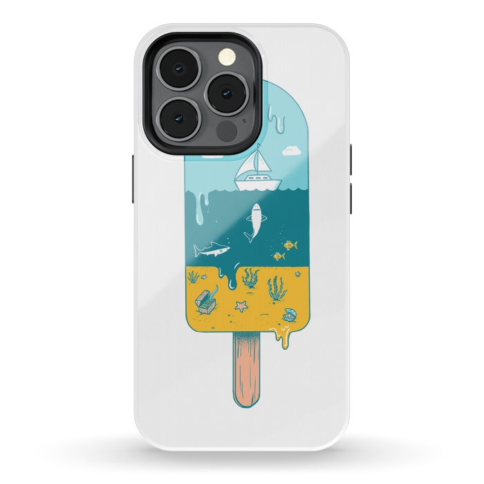 iPhone 13 pro StrongFit Melted Landscape by Coffee Man
