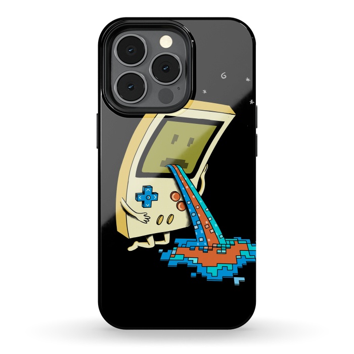 iPhone 13 pro StrongFit Vomit retro by Coffee Man