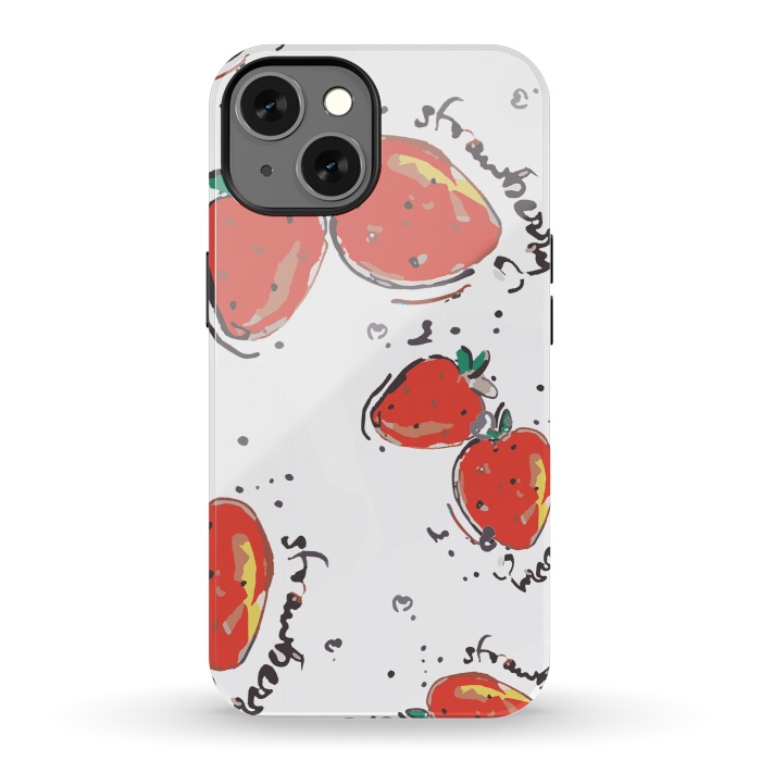 iPhone 13 StrongFit Strawberry Crush by MUKTA LATA BARUA