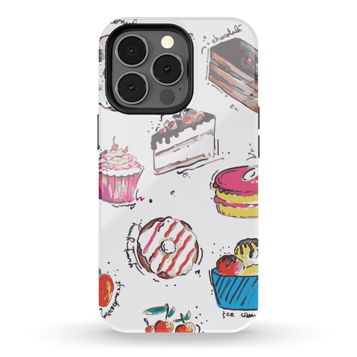 iPhone 13 pro StrongFit Dessert Love by MUKTA LATA BARUA