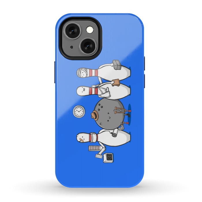iPhone 13 mini StrongFit Time Out by Xylo Riescent