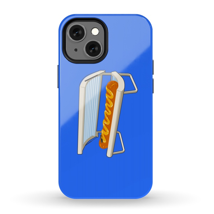 iPhone 13 mini StrongFit Hotdog by Xylo Riescent