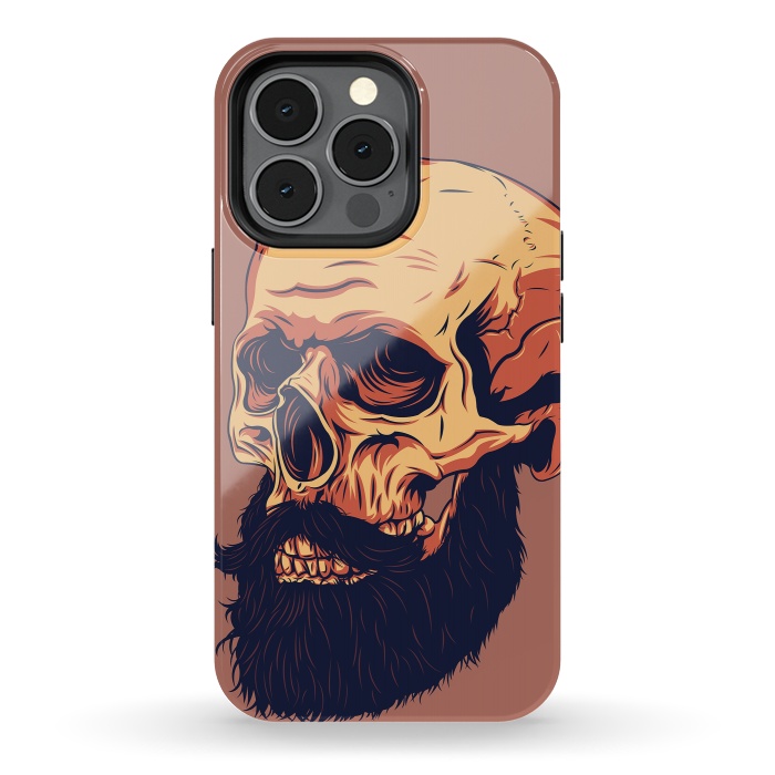 iPhone 13 pro StrongFit Mr. Skull by Roland Banrévi