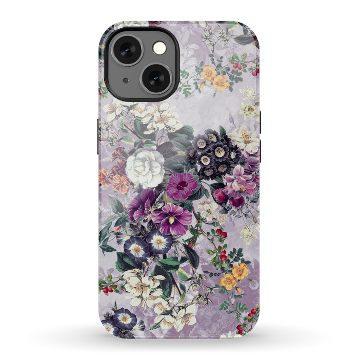 iPhone 13 StrongFit Floral Pattern by Riza Peker