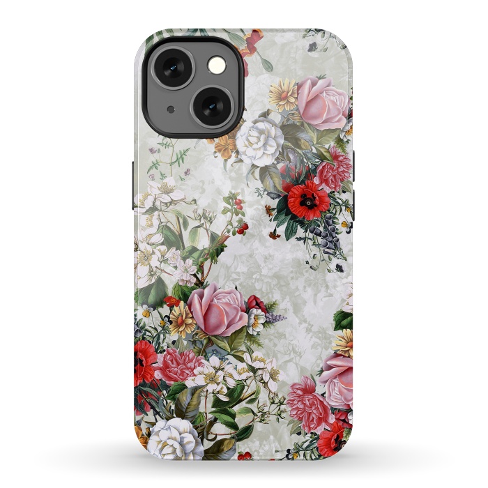 iPhone 13 StrongFit Floral Pattern II by Riza Peker