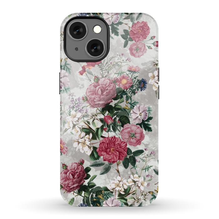 iPhone 13 StrongFit Floral Pattern III by Riza Peker