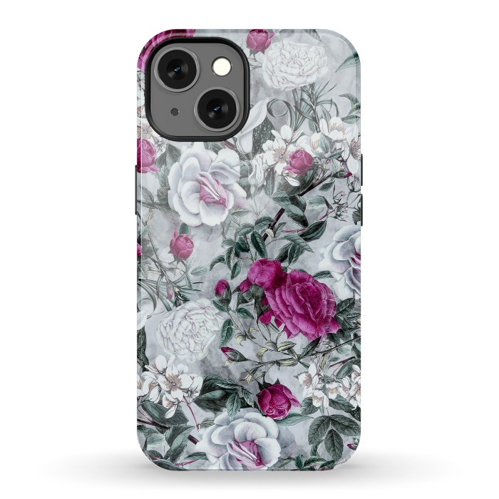 iPhone 13 StrongFit Floral Pattern V by Riza Peker