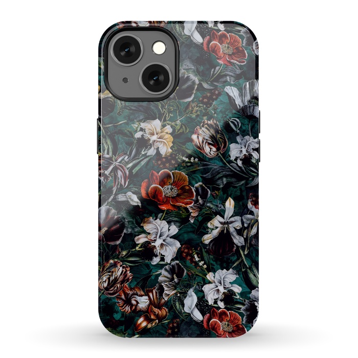 iPhone 13 StrongFit Floral Pattern VI by Riza Peker