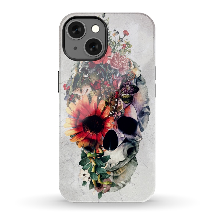 iPhone 13 StrongFit Two Face Skull by Riza Peker