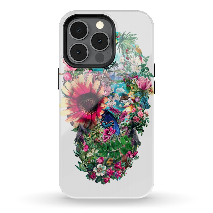 iPhone 13 pro StrongFit Summer Skull II by Riza Peker