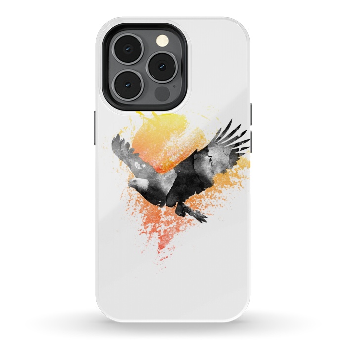 iPhone 13 pro StrongFit The Eagle that touched the sun by Rui Faria