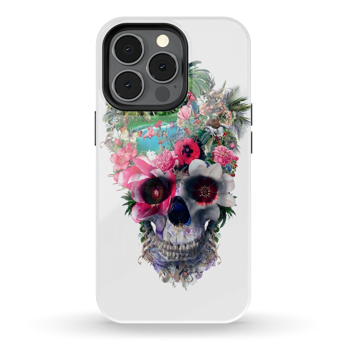 iPhone 13 pro StrongFit Summer Skull III by Riza Peker
