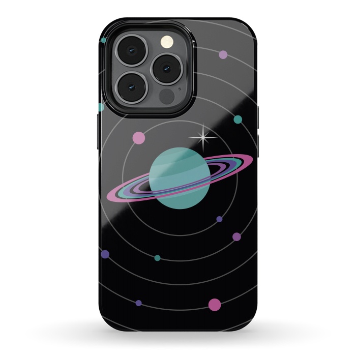 iPhone 13 pro StrongFit Planet & Bright Star by Dellán