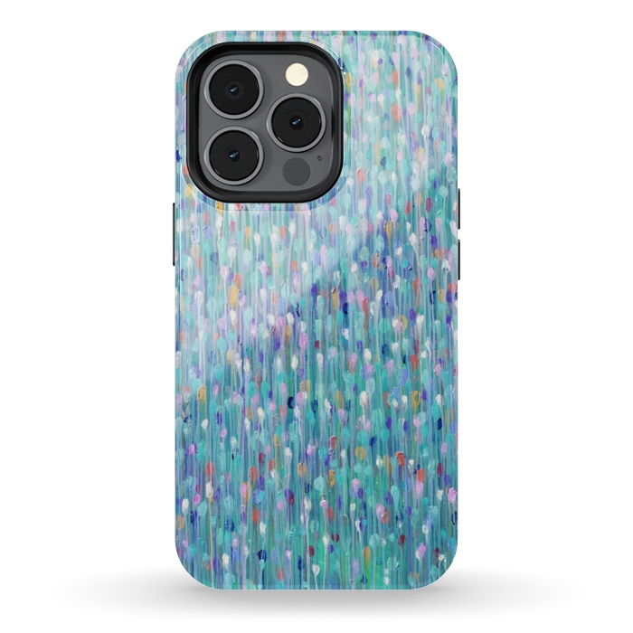 iPhone 13 pro StrongFit Sparkly Water by Helen Joynson