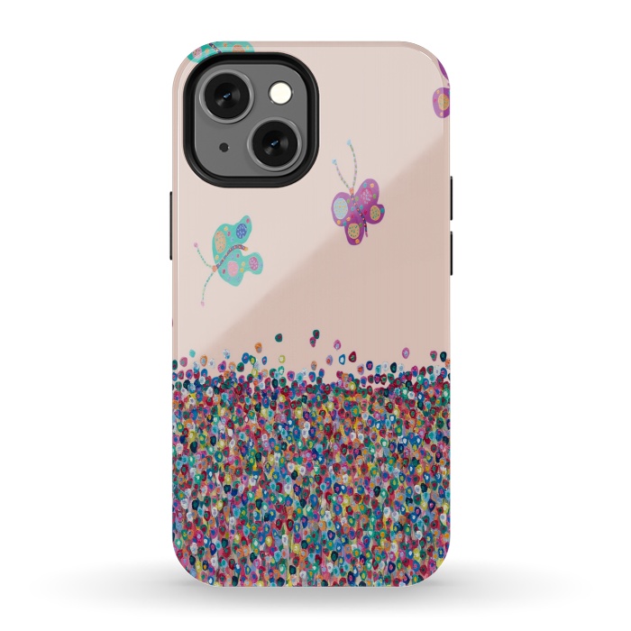 iPhone 13 mini StrongFit Butterflies are Free by Helen Joynson