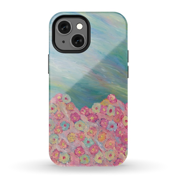 iPhone 13 mini StrongFit Beauty Of Pastels by Helen Joynson
