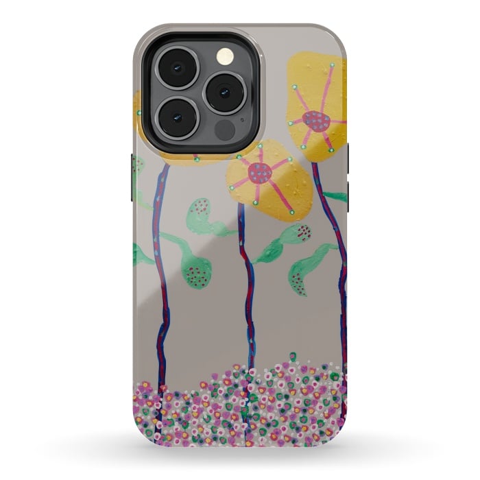 iPhone 13 pro StrongFit Saturn's Flowers 2 by Helen Joynson