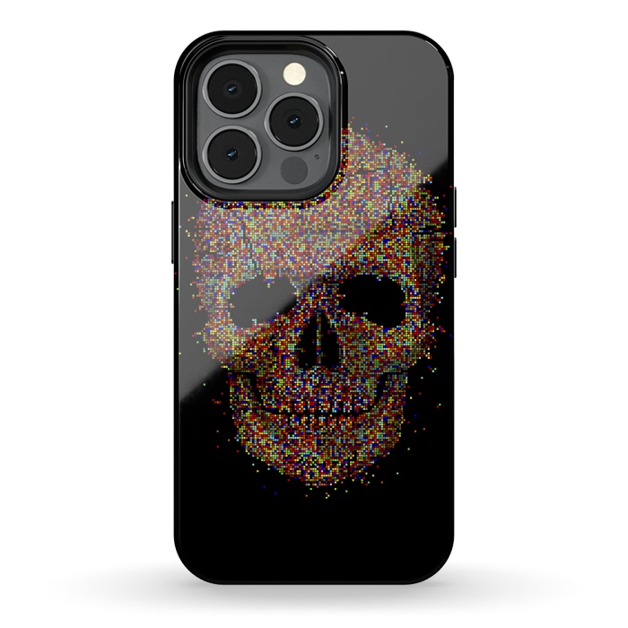 iPhone 13 pro StrongFit Acid Skull by Sitchko
