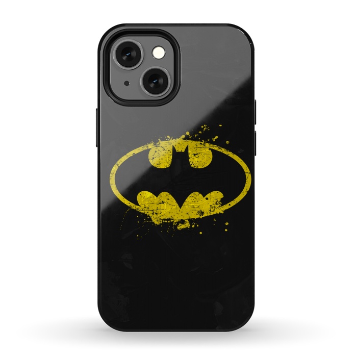 iPhone 13 mini StrongFit Batman's Splash by Sitchko
