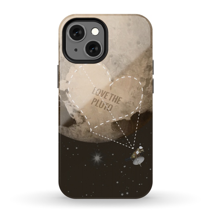 iPhone 13 mini StrongFit Love the Pluto by Sitchko