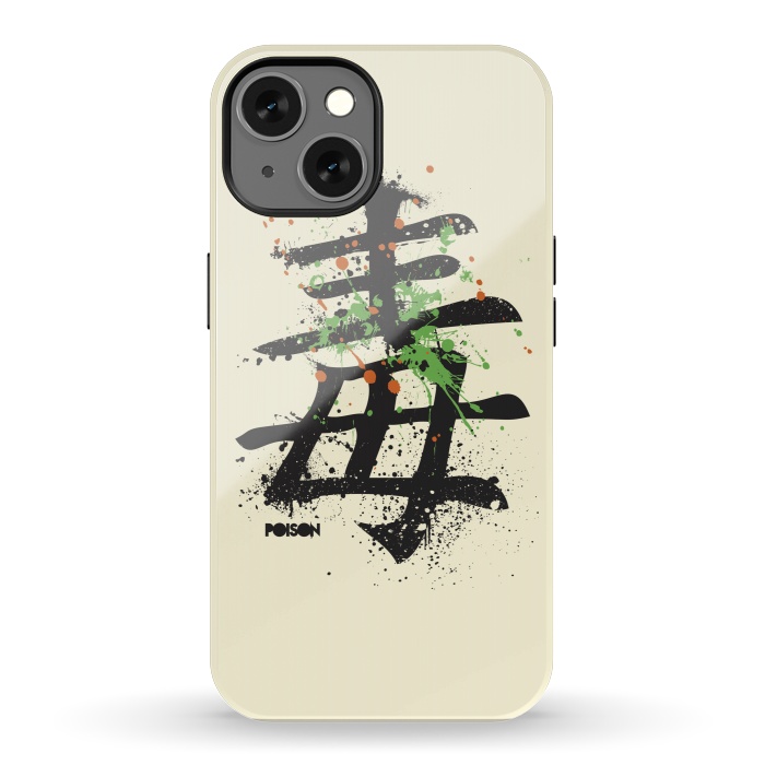 iPhone 13 StrongFit Hieroglyph "Poison" by Sitchko
