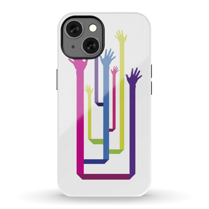 iPhone 13 StrongFit Hands Tree by Sitchko