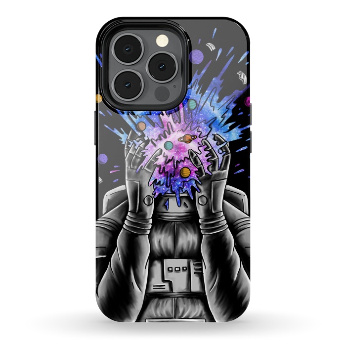 iPhone 13 pro StrongFit Astronaut Big Bang by Coffee Man