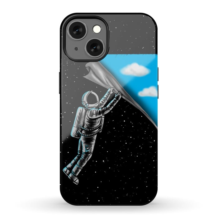 iPhone 13 StrongFit Astronaut open the sky by Coffee Man