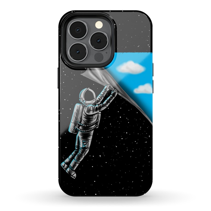 iPhone 13 pro StrongFit Astronaut open the sky by Coffee Man