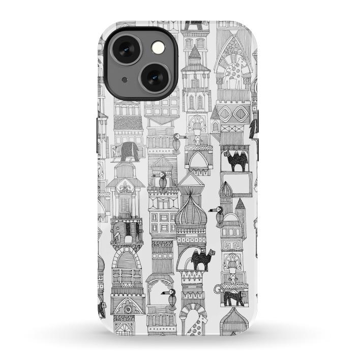 iPhone 13 StrongFit Urban Jungle by Sharon Turner